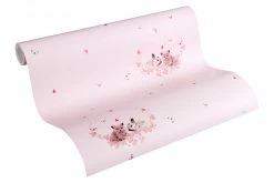 Vliestapete LITTLE STARS - rosa-bunt - 10 Meter -Baumarkt Verkaufsgeschäft 9004589100 04 1600Wx1600H