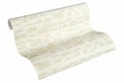 Vliestapete LITTLE STARS - beige - 10 Meter -Baumarkt Verkaufsgeschäft 9004590500 04 1600Wx1600H