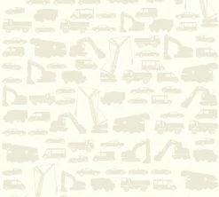 Vliestapete LITTLE STARS - beige - 10 Meter