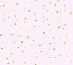 Vliestapete LITTLE STARS - rosa - 10 Meter