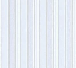 Vliestapete LITTLE STARS - blau-silber - 10 Meter