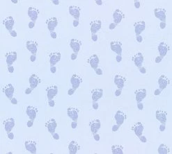 Vliestapete LITTLE STARS - blau-metallic - 10 Meter