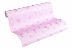 Vliestapete LITTLE STARS - rosa-metallic - 10 Meter -Baumarkt Verkaufsgeschäft 9004594800 04 1600Wx1600H