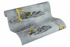 Vliestapete LITTLE STARS - gelb-schwarz - 10 Meter 5 Vliestapete LITTLE STARS - gelb-schwarz - 10 Meter -Baumarkt Verkaufsgeschäft 9004595000 04 1600Wx1600H