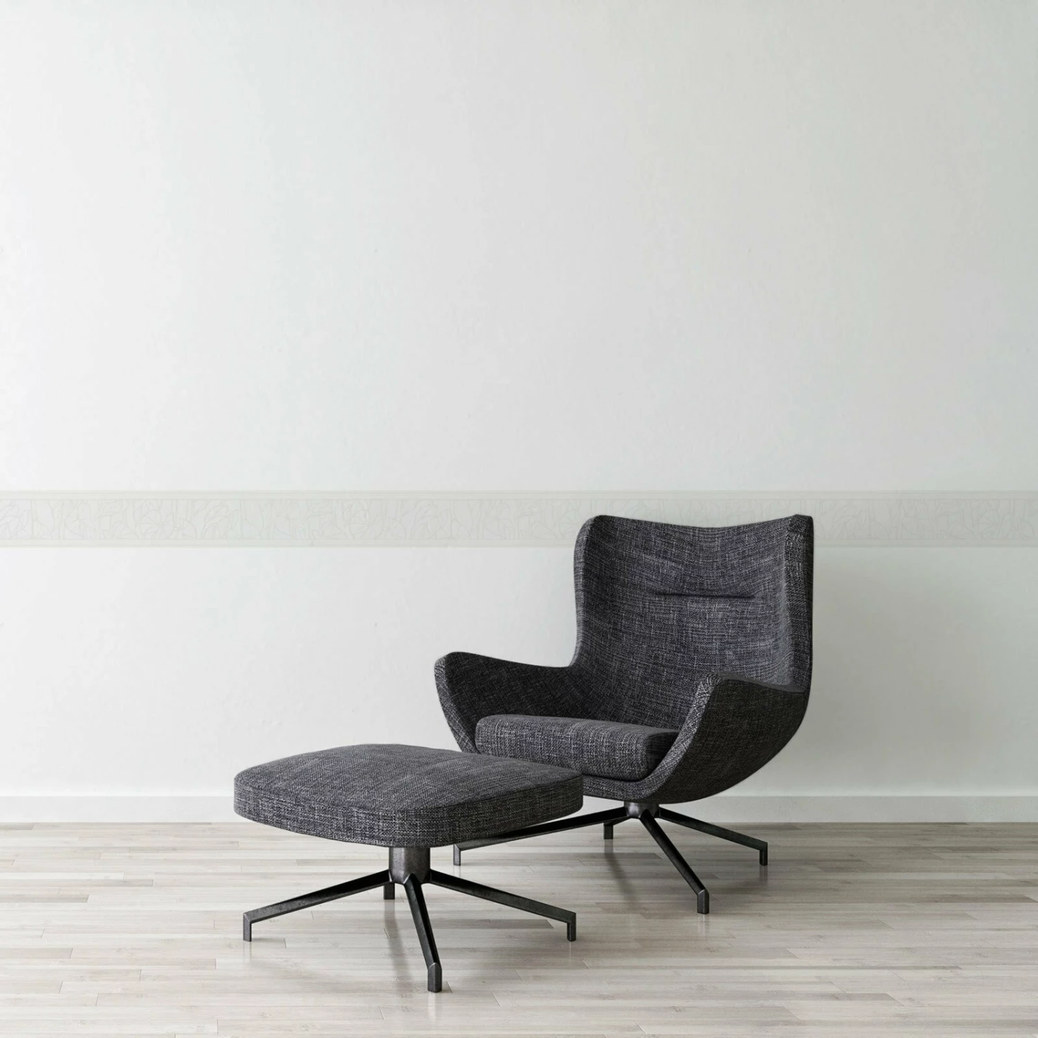 Papier-Borte ONLY BORDERS 10 - weiß - 5 Meter 3 Papier-Borte ONLY BORDERS 10 - weiß - 5 Meter – Bild 3