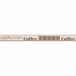 Papier-Borte ONLY BORDERS 10 - braun-beige - 5 Meter