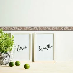 Papier-Borte ONLY BORDERS 10 - braun - 5 Meter -Baumarkt Verkaufsgeschäft 9004609500 04 1600Wx1600H