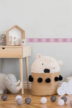 Papier-Borte ONLY BORDERS 10 - rot-weiß - 5 Meter -Baumarkt Verkaufsgeschäft 9004609600 04 1600Wx1600H