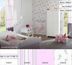 Vlies-Borte LITTLE STARS - rosa - 13 cm -Baumarkt Verkaufsgeschäft 9004613500 04 1600Wx1600H