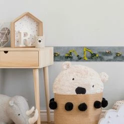 Vlies-Borte LITTLE STARS - gelb-schwarz - 13 cm -Baumarkt Verkaufsgeschäft 9004613700 04 1600Wx1600H