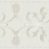 Papier-Borte ONLY BORDERS 10 - silber-creme - 5 Meter