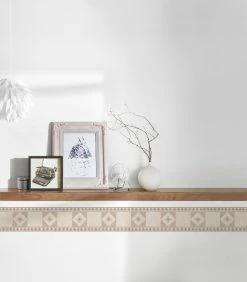 Papier-Borte ONLY BORDERS 10 - braun-beige - 5 Meter -Baumarkt Verkaufsgeschäft 9004617900 04 1600Wx1600H