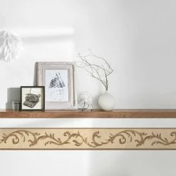 Papier-Borte ONLY BORDERS 10 - beige-braun - 5 Meter -Baumarkt Verkaufsgeschäft 9004619100 04 1600Wx1600H