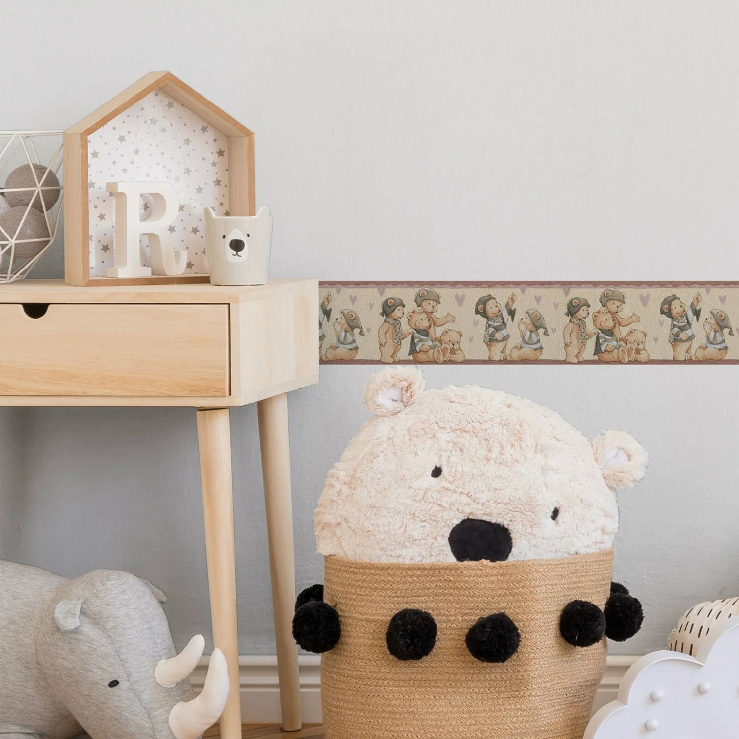 Vinyl-Borte ONLY BORDERS 10 - beige-braun - 5 Meter 3 Vinyl-Borte ONLY BORDERS 10 - beige-braun - 5 Meter – Bild 3