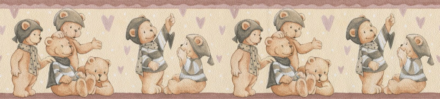 Vinyl-Borte ONLY BORDERS 10 - beige-braun - 5 Meter 1 Vinyl-Borte ONLY BORDERS 10 - beige-braun - 5 Meter