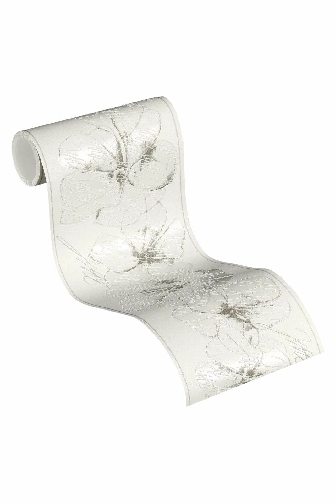 Vlies-Borte ONLY BORDERS 10 - grau-braun - 17 cm 2 Vlies-Borte ONLY BORDERS 10 - grau-braun - 17 cm – Bild 2