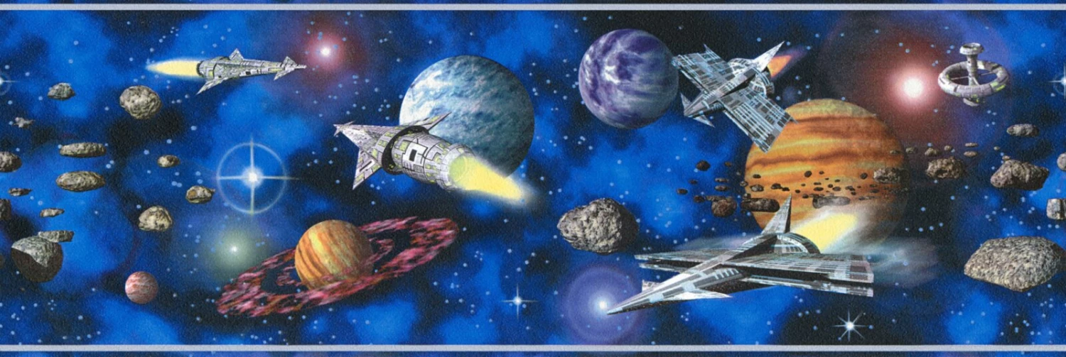 A.S. Creation Papier-Borte ONLY BORDERS 10 - blau-schwarz - 5 Meter 1 A.S. Creation Papier-Borte ONLY BORDERS 10 - blau-schwarz - 5 Meter