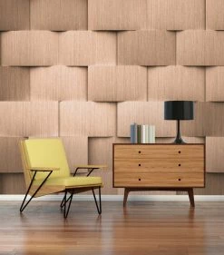 Fototapete DESIGNWALLS - braun - 3D-Art - 2,55 Meter -Baumarkt Verkaufsgeschäft 9004622500 03 1600Wx1600H