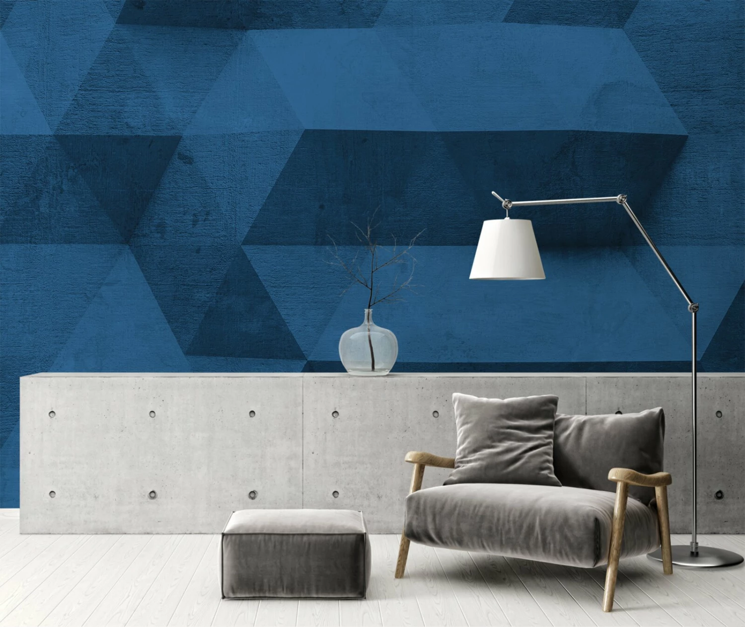 Fototapete DESIGNWALLS - blau - 3D-Art - 2,55 Meter 3 Fototapete DESIGNWALLS - blau - 3D-Art - 2,55 Meter – Bild 3