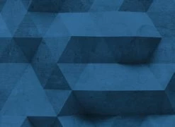 Fototapete DESIGNWALLS - blau - 3D-Art - 2,55 Meter