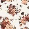 Fototapete DESIGNWALLS - rosa-creme - Blumen - 2,55 Meter