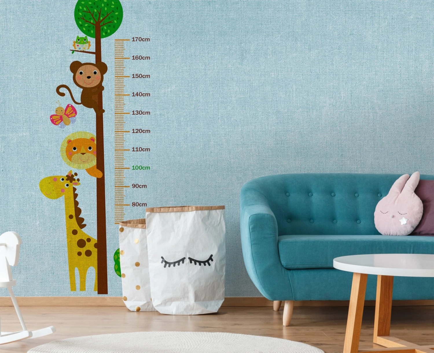 Fototapete DESIGNWALLS - blau-braun - Kinderzimmer - 2,55 Meter 3 Fototapete DESIGNWALLS - blau-braun - Kinderzimmer - 2,55 Meter – Bild 3