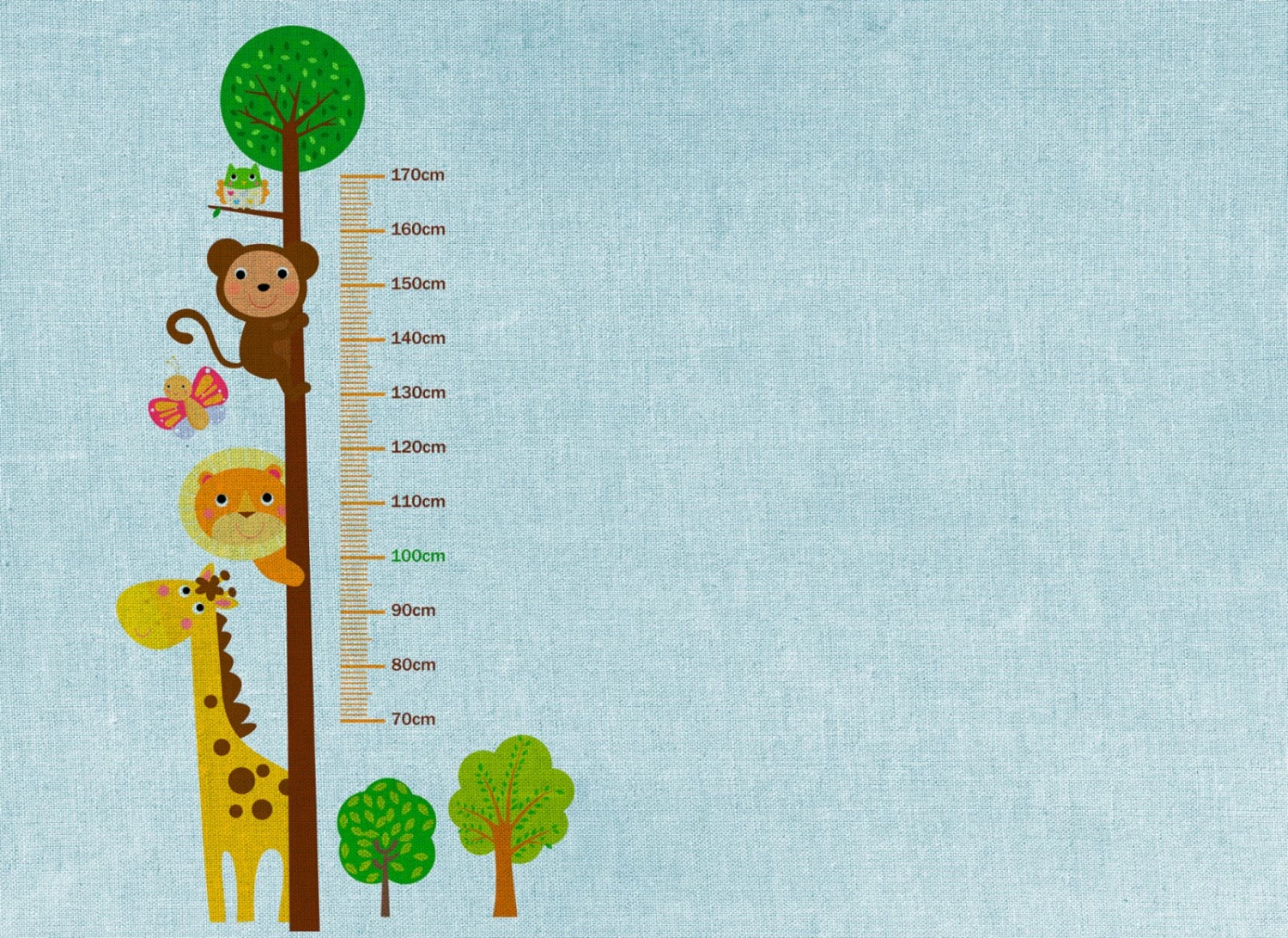 Fototapete DESIGNWALLS - blau-braun - Kinderzimmer - 2,55 Meter 1 Fototapete DESIGNWALLS - blau-braun - Kinderzimmer - 2,55 Meter