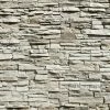 Fototapete DESIGNWALLS 2.0 - grau - Steinmauer - 2,5 Meter