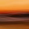 Fototapete DESIGNWALLS 2.0 - orange-gelb - Nebel - 2,6 Meter
