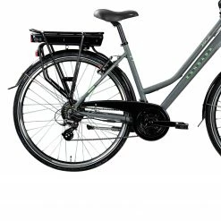 Zündapp Elektro Damen-Trekkingrad Z802 - grau-grün - 48 cm -Baumarkt Verkaufsgeschäft 9004977400 04 1600Wx1600H