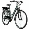 Zündapp Elektro Damen-Trekkingrad Z802 - grau-grün - 48 cm