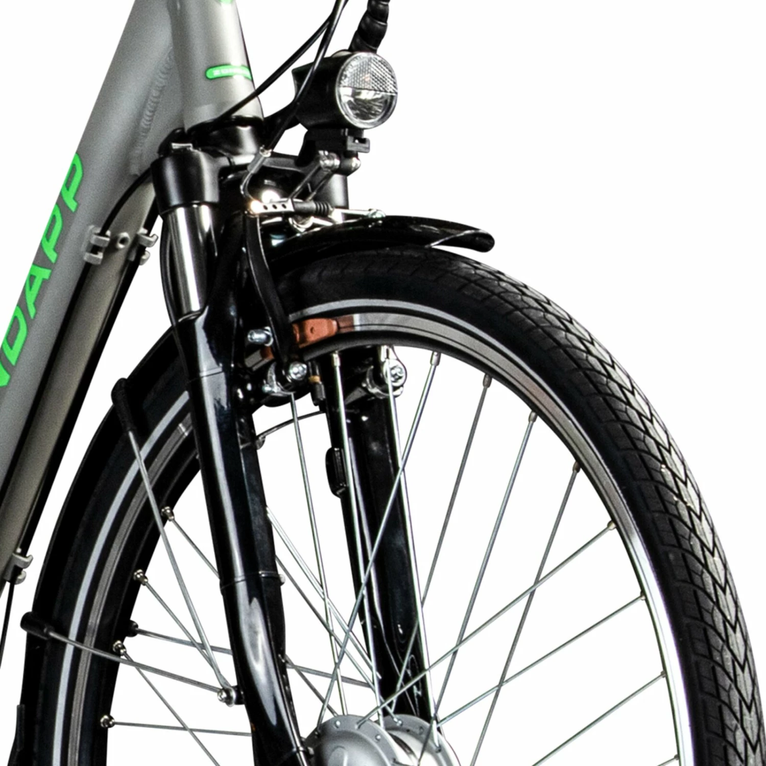 Zündapp Elektro Hollandrad Z502 - grau-grün - 28" 4 Zündapp Elektro Hollandrad Z502 - grau-grün - 28" – Bild 4