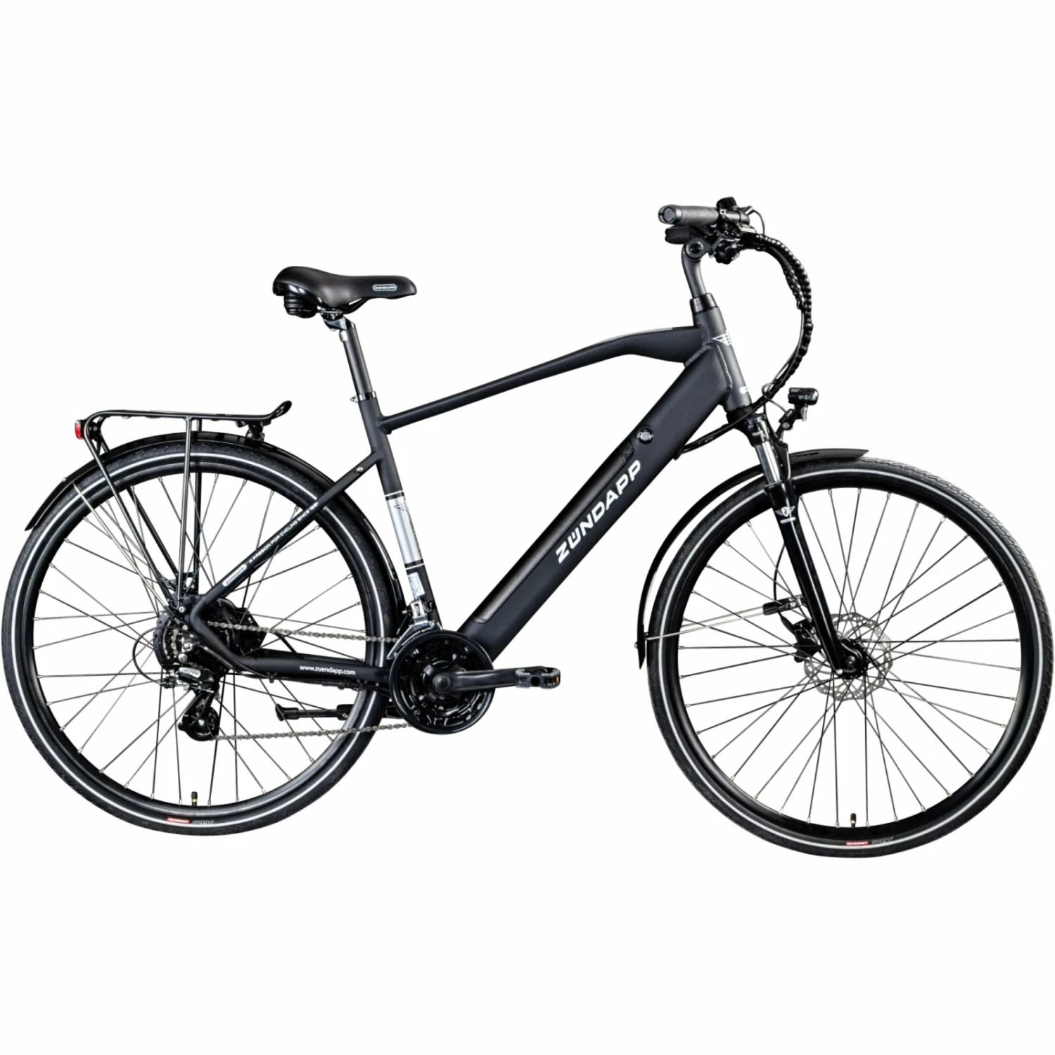 Zündapp Elektro Herren-Trekkingrad Z810 - schwarz - 52 cm 2 Zündapp Elektro Herren-Trekkingrad Z810 - schwarz - 52 cm – Bild 2