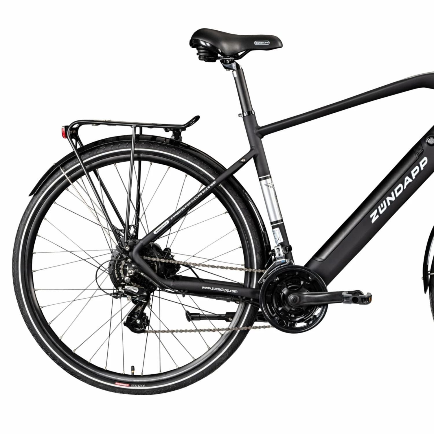 Zündapp Elektro Herren-Trekkingrad Z810 - schwarz - 52 cm 4 Zündapp Elektro Herren-Trekkingrad Z810 - schwarz - 52 cm – Bild 4