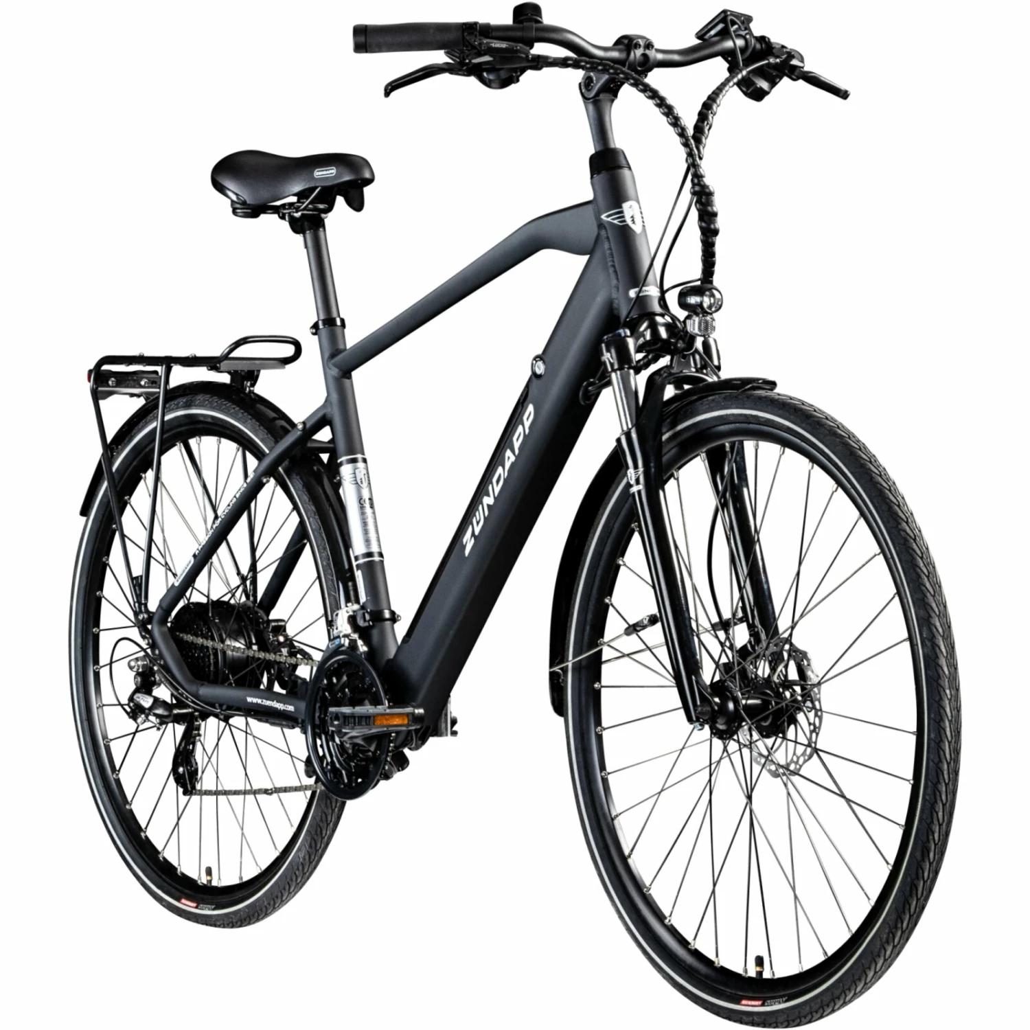 Zündapp Elektro Herren-Trekkingrad Z810 - schwarz - 52 cm 1 Zündapp Elektro Herren-Trekkingrad Z810 - schwarz - 52 cm