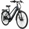 Zündapp Elektro Damen-Trekkingrad Z810 - schwarz - 50 cm
