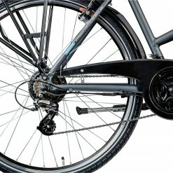 Zündapp Elektro Trekking-Damenrad GREEN 7.7 - grau - 48 cm Rahmenhöhe -Baumarkt Verkaufsgeschäft 9004978900 04 1600Wx1600H