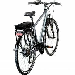 Zündapp Elektro Trekking-Herrenrad GREEN 7.7 - grau - 48 cm Rahmenhöhe -Baumarkt Verkaufsgeschäft 9004979000 03 1600Wx1600H