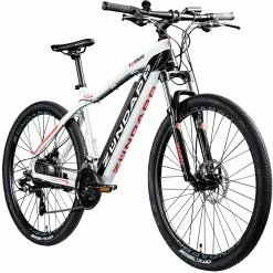 Zündapp Elektro Mountainbike Z801 - schwarz-weiß - 48 cm