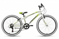 KS Cycling Kinder-Mountainbike SCRAWLER 24'' - weiß - 31 cm Rahmenhöhe