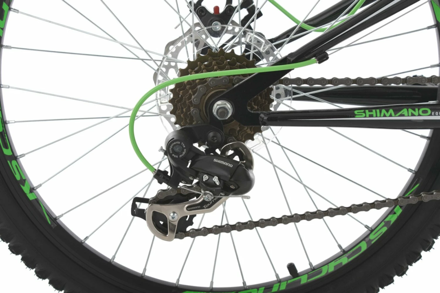 KS Cycling Jugend-Mountainbike FULLY MTB Xtraxx 24'' - schwarz-grün - 43 cm Rahmenhöhe 3 KS Cycling Jugend-Mountainbike FULLY MTB Xtraxx 24'' - schwarz-grün - 43 cm Rahmenhöhe – Bild 3