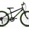 KS Cycling Kinderfahrrad CRUSHER 24'' - schwarz-grün - 31 cm Rahmenhöhe