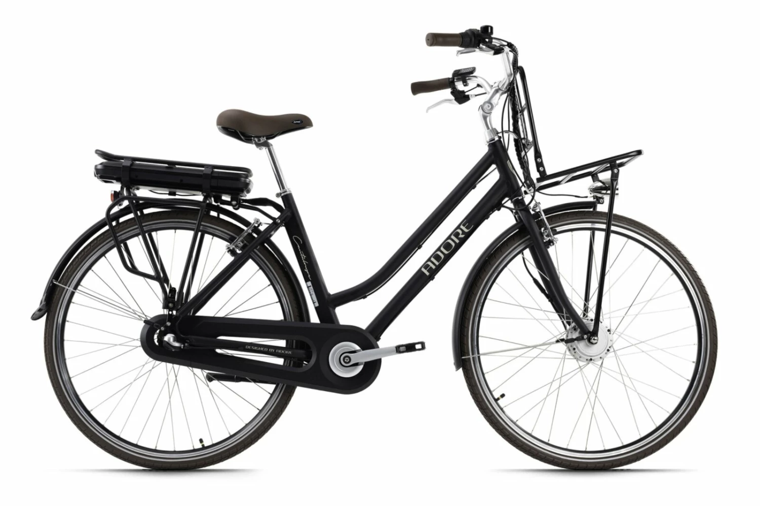 Adore E-Bike City 28'' CANTALOUPE - schwarz - Rahmenhöhe 49 cm 1 Adore E-Bike City 28'' CANTALOUPE - schwarz - Rahmenhöhe 49 cm