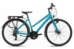 KS Cycling Damen-Trekkingrad 28'' ANTERO - blau - 48 cm Rahmenhöhe