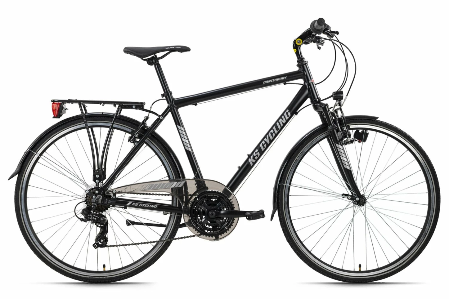 KS Cycling Herren-Trekkingrad 28'' CANTERBURY - schwarz - Tourenlenker 1 KS Cycling Herren-Trekkingrad 28'' CANTERBURY - schwarz - Tourenlenker