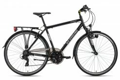 KS Cycling Herren-Trekkingrad 28'' CANTERBURY - schwarz - Tourenlenker