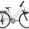 KS Cycling Damen-Trekkingrad 28'' CANTERBURY - weiß - Multipositionslenker