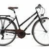 KS Cycling Damen-Trekkingrad 28'' VENICE - schwarz - 48 cm Rahmenhöhe