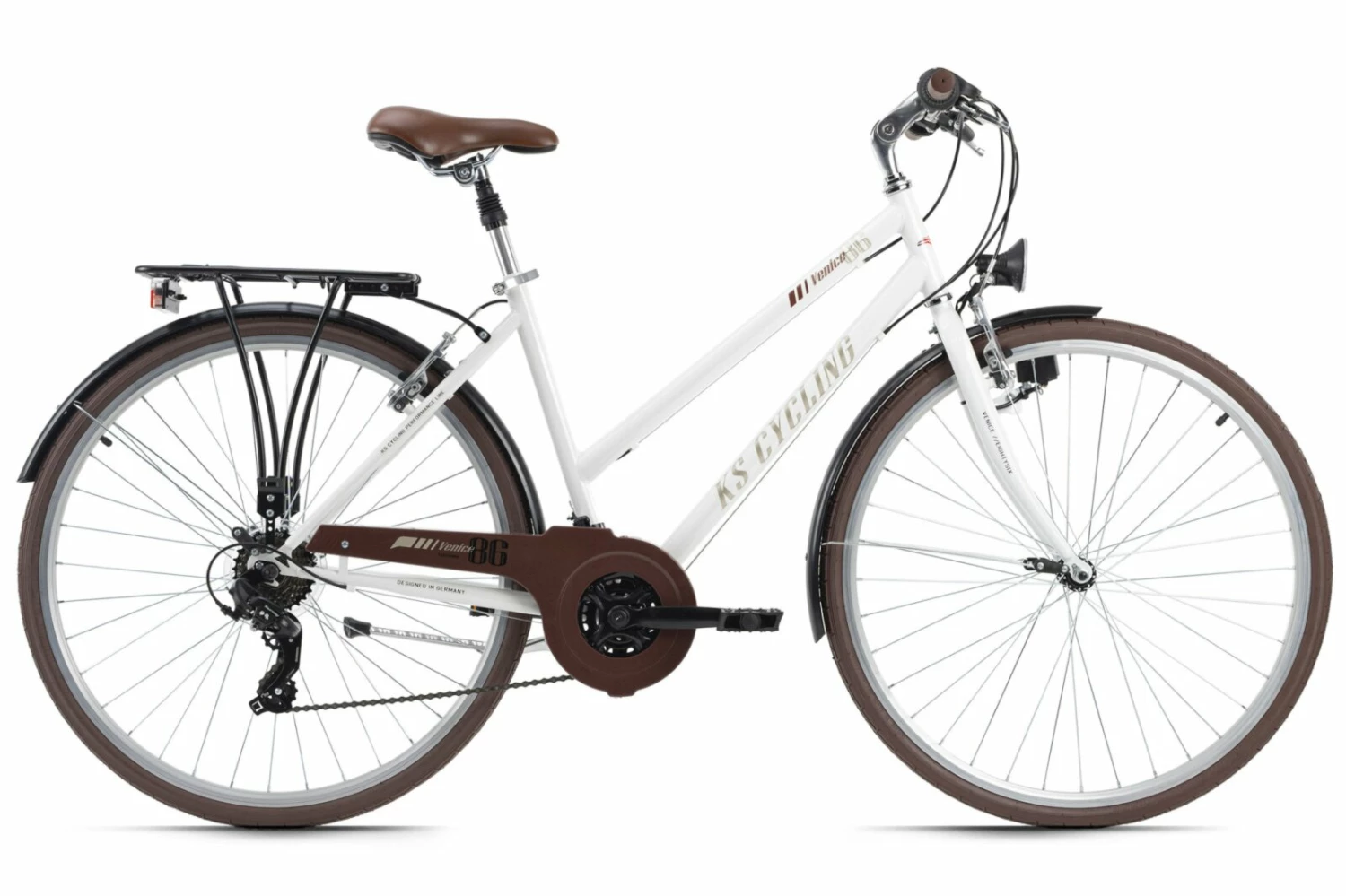 KS Cycling Damen-Trekkingrad 28'' VENICE - weiß - 48 cm Rahmenhöhe 1 KS Cycling Damen-Trekkingrad 28'' VENICE - weiß - 48 cm Rahmenhöhe