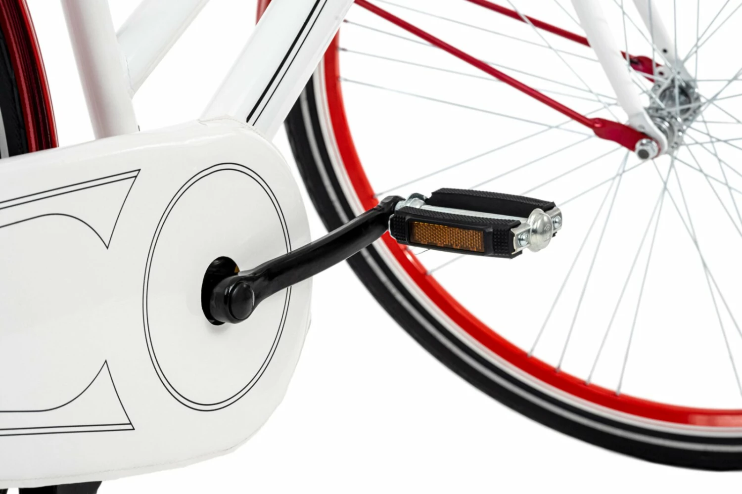 KS Cycling Hollandrad 28'' TUSSAUD - weiß-rot - 49 cm Rahmenhöhe 3 KS Cycling Hollandrad 28'' TUSSAUD - weiß-rot - 49 cm Rahmenhöhe – Bild 3